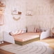 thumbnail image 3 of Cama Infantil 1 Plaza Montessori Memphis Kidscool Blanca, 3 of 5