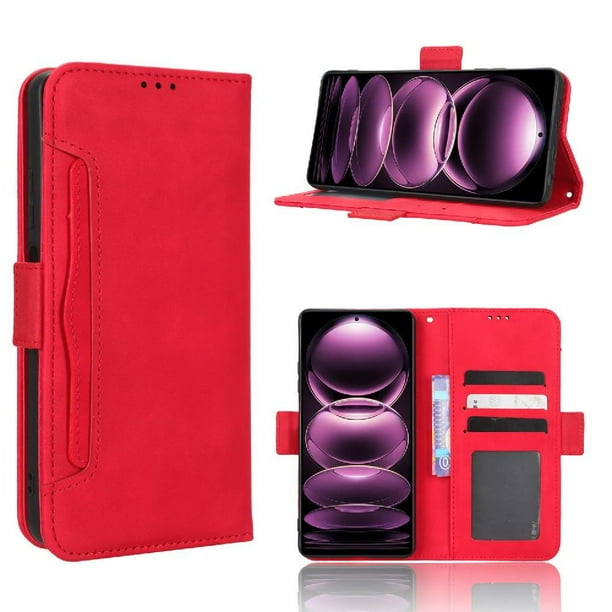 Funda Tipo Billetera FOXDOCK para Xiaomi Redmi Note 12 PRO Plus 5G – Tapa Flip con Tarjetero
