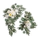 thumbnail image 2 of 2 Piezas De Corona Artificial Para Decoración Del Hogar, Adorno Para Puerta Delantera, Flor, Estilo De Ventana F, 2 of 5