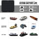 thumbnail image 3 of Cargador solar de batería de coche ECO-WORTHY 10 W 12 V resistente al agua, 3 of 9