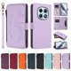 thumbnail image 3 of Funda Cartera Mariposa para [Xiaomi Redmi Note 15 4G/5G] con Soporte y Cremallera Morado claro, 3 of 6