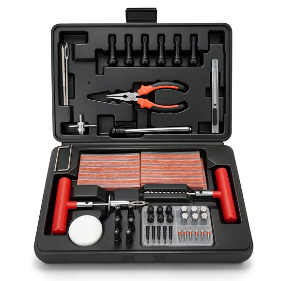 Kit de reparación de neumáticos ORCISH 98 piezas para neumáticos sin cámara