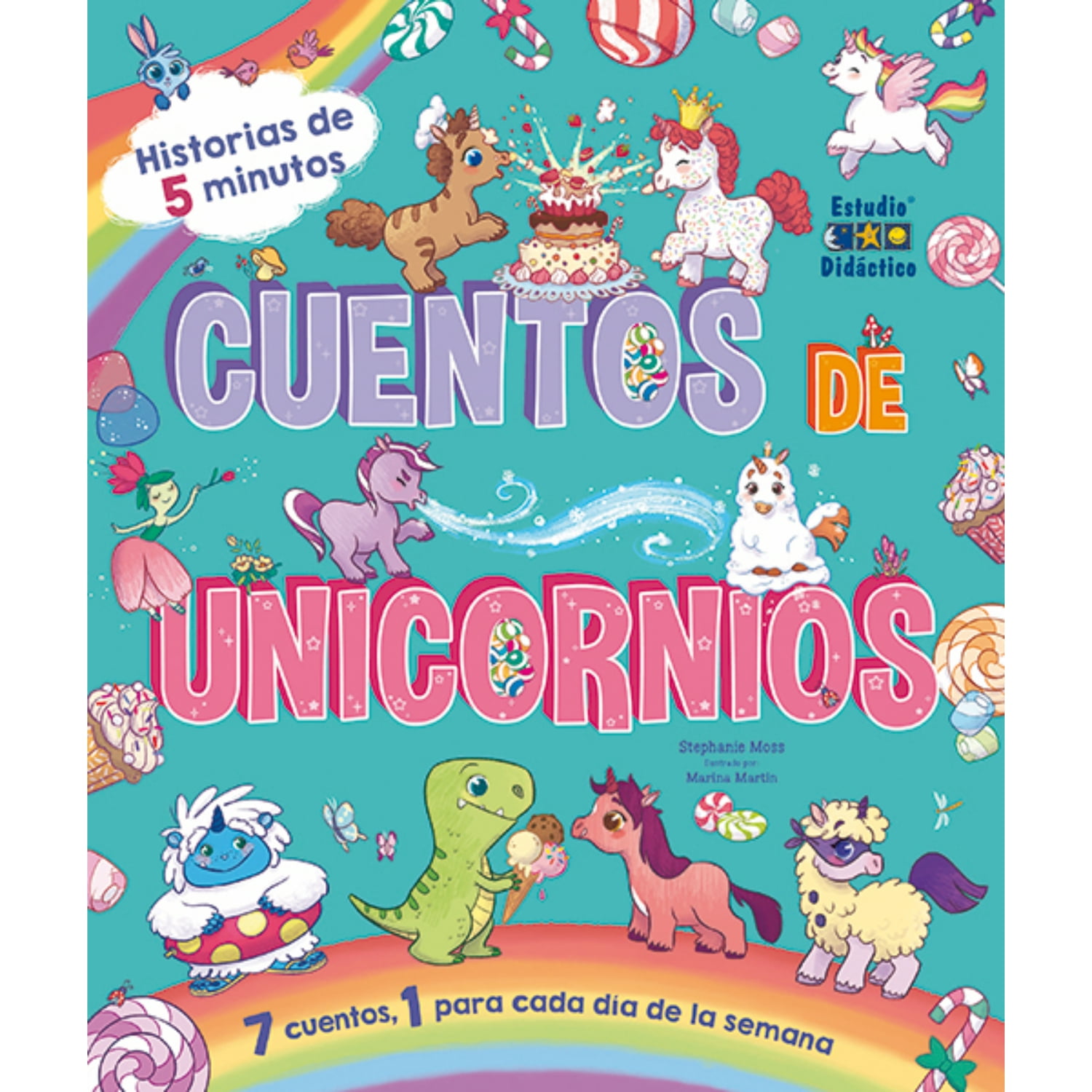 Edimat Libros - Libro Cuentos De Unicornios -un Cuento Para Cada Dia-
