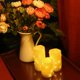 thumbnail image 3 of Velas sin llama H-BLOSSOM H-BLOSSOM, marfil parpadeante, juego de 3, 3 of 9