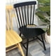 thumbnail image 2 of Pack 2 Sillas Windsor Madera Maciza De Alta Calidad Estructura Fuerte Barnizado Semi Matte - Negro, 2 of 4