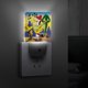 thumbnail image 4 of El Show de Quick Draw McGraw Luz nocturna LED con sensor de anochecer a amanecer para dormitorio, baño, pasillo, escaleras - Lámpara LED nocturna de enchufe, 0.5W - 1 pieza, 4 of 6