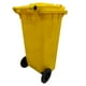 thumbnail image 4 of Contenedor Basurero 120 Lts Amarillo con Tapa/rueda, 4 of 7