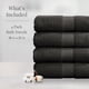 thumbnail image 2 of Juego de 4 toallas NY Loft 76 cm x 132 cm Gris Oscuro, 2 of 9