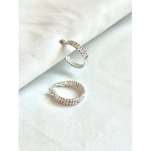 Collarbeauty - Aro Bañado En Plata 925