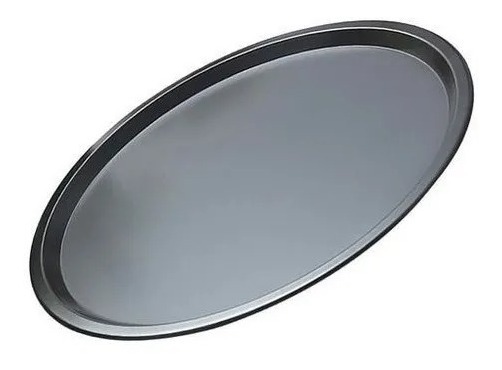 Genérico - Molde Redondo Liso Para Pizza Pan Bandeja 32Cm Antiadherente