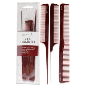 Salonchic - Juego De Peines Para Unisex - Peine