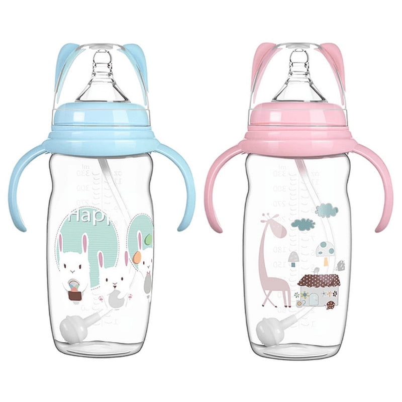 Genérico - Mamadera Biberón Leche Bebés Agua Doble Asa Calidad Rondon