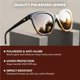 thumbnail image 2 of Gafas de sol Knockaround estilo cat eye polarizadas UV400, 2 of 5