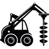 Rienda Libre Graphics - Decomural Drill Truck Childrens Ws-50415