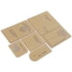 thumbnail image 4 of 5 piezas de plantillas de billetera acrílicas transparentes hechas a mano para manualidades de cuero para monedero, 4 of 11