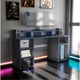 thumbnail image 5 of Escritorio Gamer 1 Puerta Fm-045a Negro Y Azul, 5 of 7