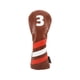 thumbnail image 1 of Cubierta de madera para la cabeza cubierta para palos de Golf protección impermeable resistente a los arañazos Protector para la cabeza de Golf para b blanco 3, 1 of 5