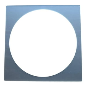 Genérico - Molde Acrilico Para Panqueque 30Cm Blanco