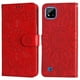 thumbnail image 2 of Funda tipo cartera FOXDOCK para Realme C11 , diseño girasol en relieve, cuero PU, cierre magnético, soporte y tarjetero, 2 of 5