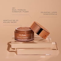 M. Asam Magic Finish Make-Up Mouse – 4-In1 Primer, Base, Corrector Y Polvo, Deja La Piel I M. Asam M. Asam