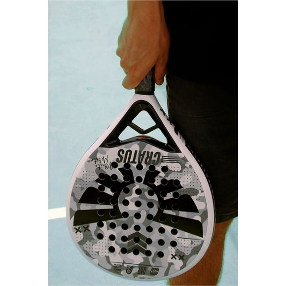 Pala Pádel Pro - Cratus White Militar