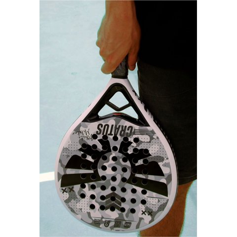 Pala Pádel Pro - Cratus White Militar
