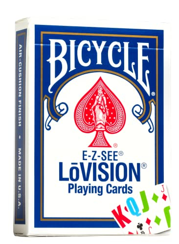 Baraja De Cartas Bicycle E-Z See/Lo- Vision