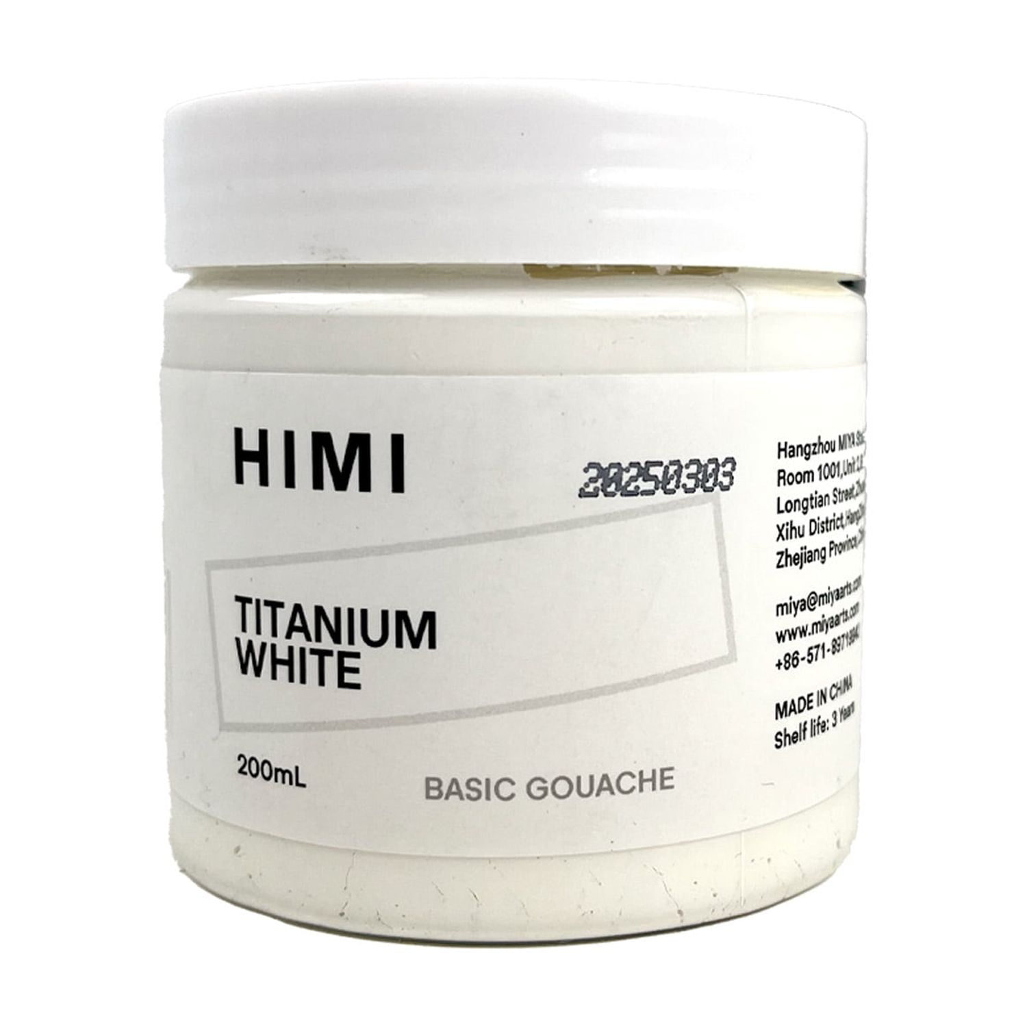 Himi Pote De Gouache Blanco Titanio 200ml