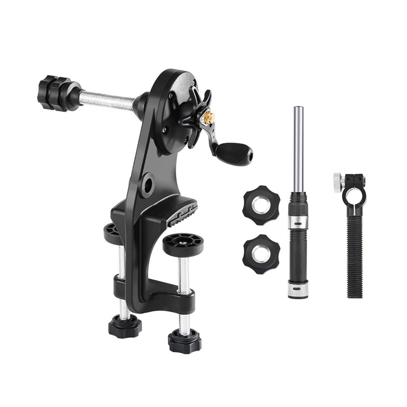 Magideal - Carrete De Pesca Línea Spooler Soporte De Carrete Accesorios Fáciles De Usar Bobinadora Portátil Líneas De Máquina Bobinadora Durable Para Pesca Al Ai Mejora