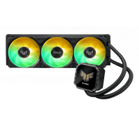 Asus - Refrigeración Líquida Tuf Gaming Lc Iii 360 Argb Lcd, 360Mm, Pantalla Lcd, Intel/Amd, Negro