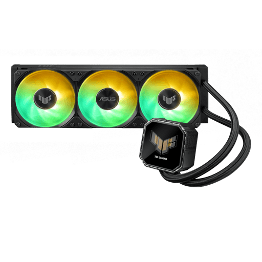 Asus - Refrigeración Líquida Tuf Gaming Lc Iii 360 Argb Lcd, 360mm, Pantalla Lcd, Intel/amd, Negro