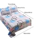 thumbnail image 3 of Juego de edredón tamaño queen, juegos de cama, juegos de edredones con sábanas para todas las estaciones con 2 fundas de almohada, juego de cama de 3 piezas, juego de sábanas de plumas, encogimiento y, 3 of 5