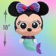 thumbnail image 3 of Peluche Disney Doorables Puffables Minnie Mouse, 25 cm, 3 of 7