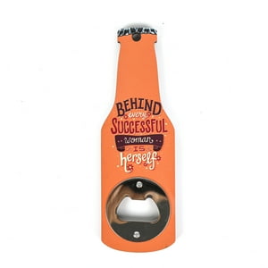 Homewell - Iman Decorativo Botella Diseño Woman