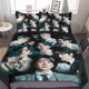 thumbnail image 1 of Kpop BTS Bedding Set Twin SizeKpop BTS Kpop BTS Duvet Cover for Boys Girls TeensSoft Comfortable Breathable Kid 3 Pcs with Zipper, 1 of 5