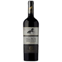 Vino Tinto Gran Reserva Cabernet Sauvignon Botella 750 Ml Alma De Chile
