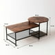 thumbnail image 4 of Set de Mesas de Centro Industrial en MDF - Diseño Dúo Modular, 4 of 7