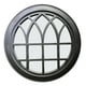 thumbnail image 1 of Espejo Decorativo Circular Ventana Negro Elegante Jhn, 1 of 3