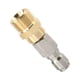thumbnail image 1 of Conector Adaptador De Rosca Engrosado Anti-bobinado Para Arandela De Jardín Agujero De Tubería De Agua 14mm, 1 of 5