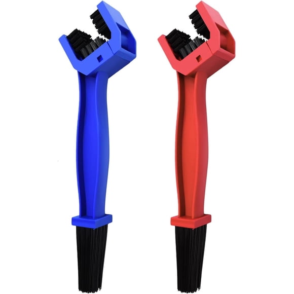 Cepillo limpiador de cadena WEFOO LOGV4FWB1E, 2 unidades, para bicicleta y moto
