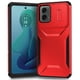 thumbnail image 1 of Funda Resistente para Motorola Moto G Play 5G 2024 con Tapa Deslizante y Protección Militar Rojo, 1 of 6