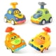 thumbnail image 1 of Set de 4 autos de juguete de retroceso QSONSELL para niños pequeños de 1 a 3 años, 1 of 7