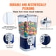 thumbnail image 3 of Máquina expendedora de caramelos VEVOR 17H Home Candy Vending PC azul 6.8L, 3 of 9