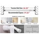 thumbnail image 4 of Barra de cortina tensora, 2 unidades, ajustables de 45 a 70 cm, muy resistentes, 4 of 6