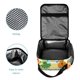 thumbnail image 4 of Noodle y Amigos-theme Lunch Box Lunch Bag Insulated Reusable Lunch Tote Bag Cooler Tote Bag For Men Women gifts 20*11*27cm, 4 of 6
