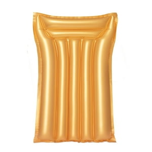 Colchoneta Inflable Gold Swim Bestway Dorado Tamano Unico