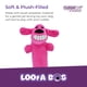 thumbnail image 2 of Peluche multipet original Loofa Dog Squeaky para todos los perros, 2 of 6