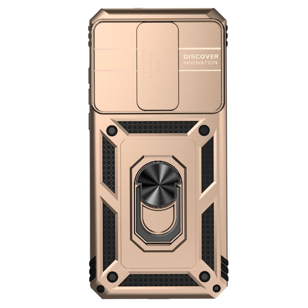 Estuche Gangxun Para Motorola Moto G Play 2021, Soporte Giratorio 360°, Estilo Mecánico Y Magnético