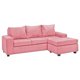 thumbnail image 2 of Sillón Modular 3.1 Kahlo Felpa Rosado, 2 of 4