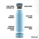 thumbnail image 3 of Botella De Agua Ace De 530 Ml Acero Inoxidable Con Aislamiento Al Vacío, 3 of 7